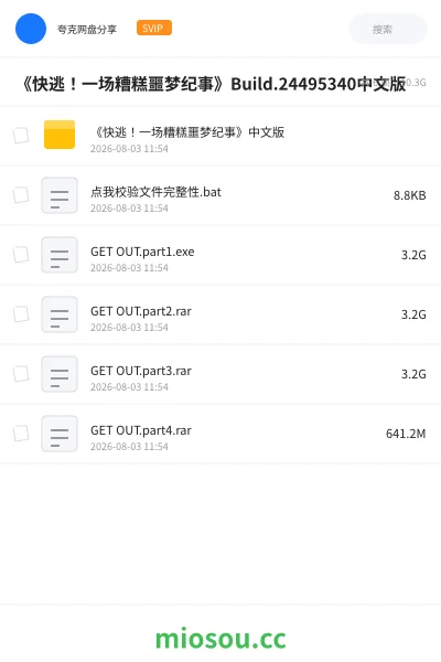 《《快逃!一场糟糕噩梦纪事》Build.24495340中文版》游戏网盘|学习资源网盘