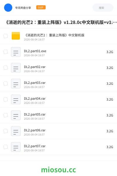 《《消逝的光芒2:重装上阵版》v1.28.0c中文联机版+v1.28.1终极中文版》游戏网盘|学习资源网盘