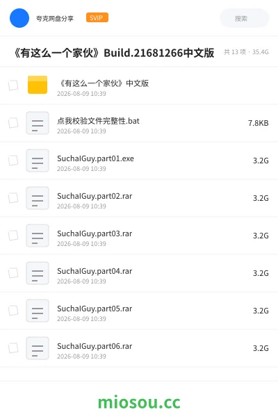 《《有这么一个家伙》Build.21681266中文版》人工智能网盘|学习资源网盘