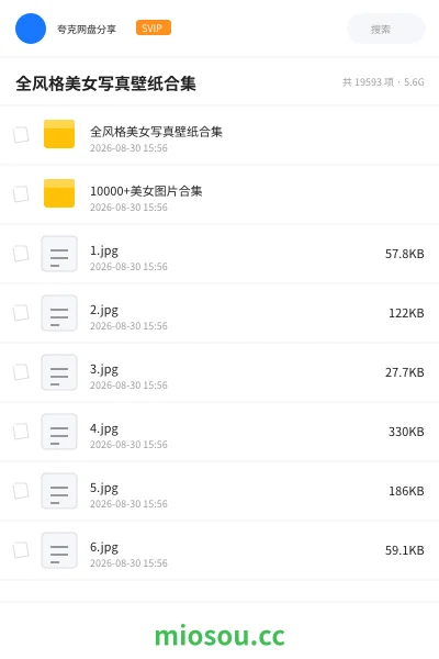 《全风格美女写真壁纸合集》其他网盘|学习资源网盘