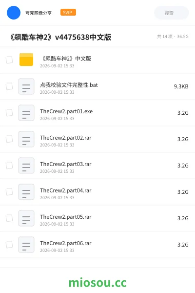 《《飙酷车神2》v4475638中文版》游戏网盘|学习资源网盘