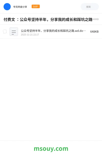 《付费文 :公众号坚持半年,分享我的成长和踩坑之路》教程学习资源封面