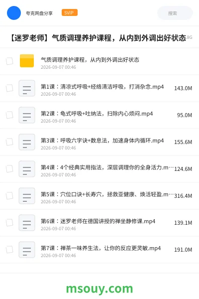 《【迷罗老师】气质调理养护课程,从内到外调出好状态》教程学习资源封面