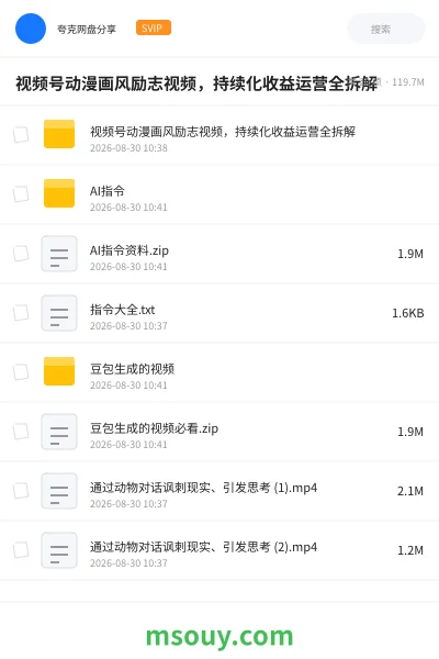 《视频号动漫画风励志视频,持续化收益运营全拆解》AIGC学习资源封面