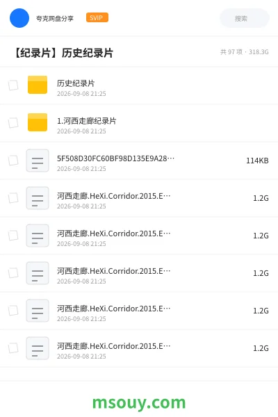 《历史纪录片》纪录片网盘|学习资源网盘