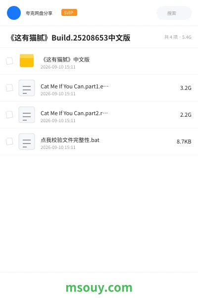 《《这有猫腻》Build.25208653中文版》游戏学习资源封面