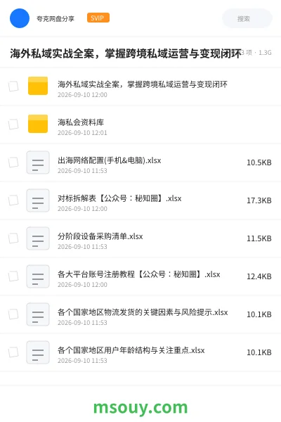 《海外私域实战全案,掌握跨境私域运营与变现闭环》教程学习资源封面