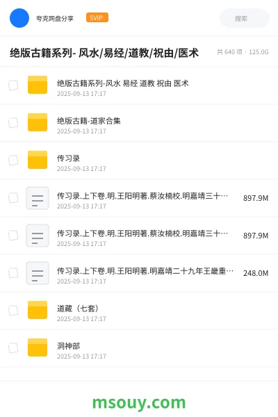 《绝版古籍系列- 风水/易经/道教/祝由/医术》书刊学习资源封面