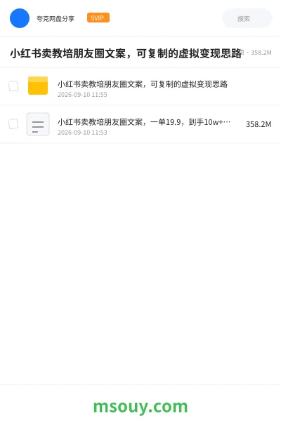 《小红书卖教培朋友圈文案,可复制的虚拟变现思路》AIGC学习资源封面