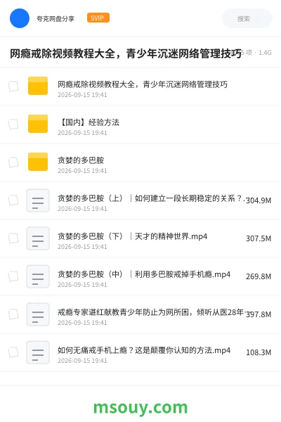 《网瘾戒除视频教程大全,青少年沉迷网络管理技巧》教程学习资源封面