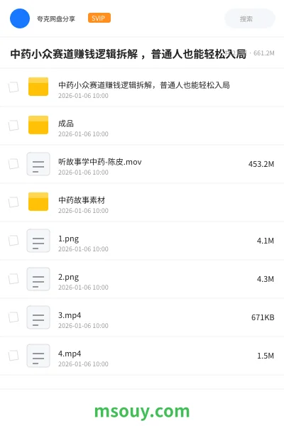 《中药小众赛道赚钱逻辑拆解 ,普通人也能轻松入局》AIGC学习资源封面