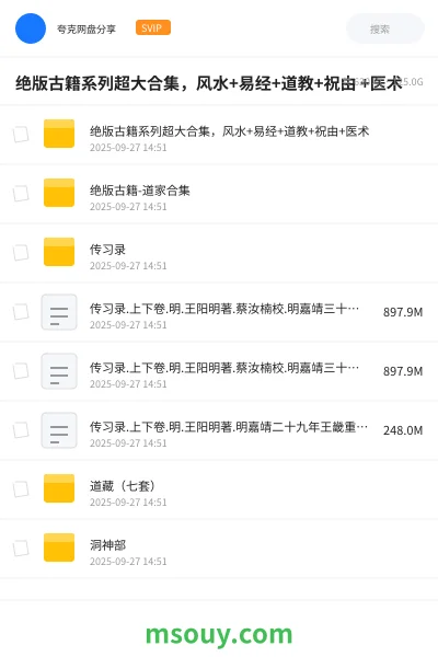 《绝版古籍系列超大合集,风水+易经+道教+祝由 +医术》书刊学习资源封面