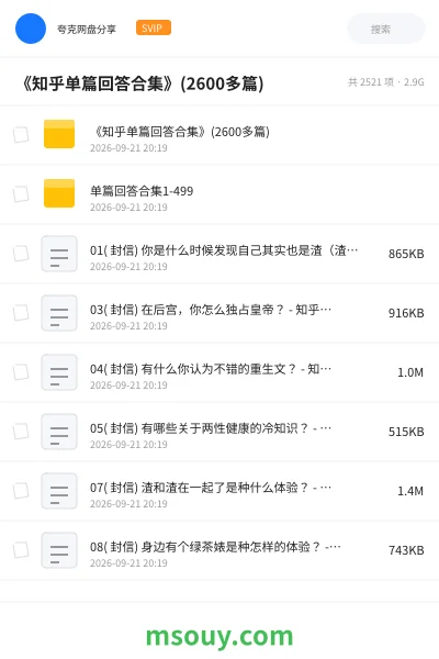 《🔥《知乎单篇回答合集》(2600多篇)》书刊学习资源封面