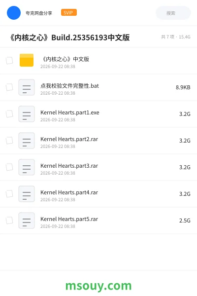 《《内核之心》Build.25356193中文版》游戏网盘|学习资源网盘