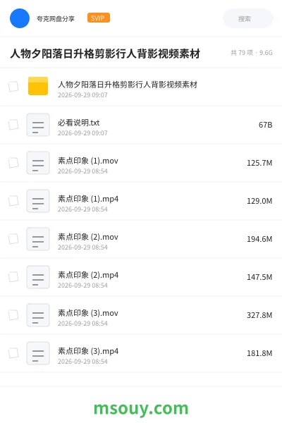 《人物夕阳落日升格剪影行人背影视频素材》教程学习资源封面