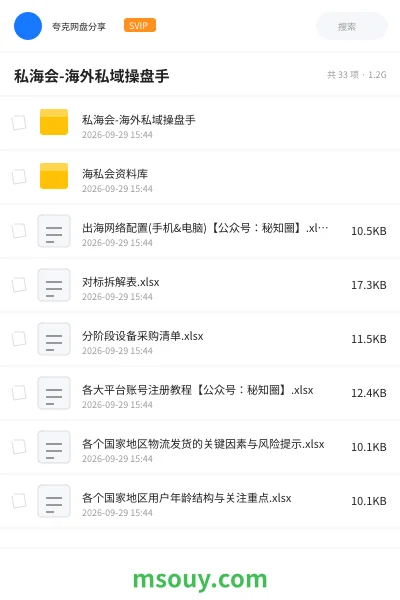 《私海会-海外私域操盘手》AIGC学习资源封面