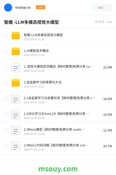 《智魔 -LLM多模态视觉大模型》AIGC学习资源封面