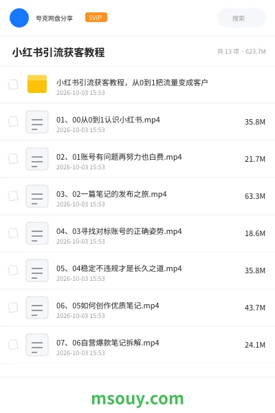 《📕 小红书引流获客教程》AIGC学习资源封面