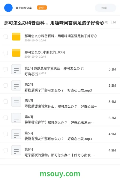 《那可怎么办科普百科 ,用趣味问答满足孩子好奇心》AIGC学习资源封面