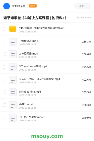 《知乎知学堂《AI解决方案课程 ( 附资料) 》》AIGC学习资源封面