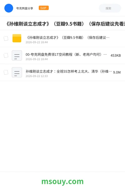 《《孙维刚谈立志成才》（豆瓣9.5书籍）（保存后建议先看这个，优秀的教育理念）》书刊网盘｜学习资源网盘