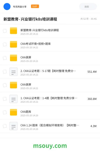《新盟教育- 兴业银行k8s培训课程》教程学习资源封面
