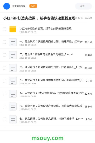 《小红书IP打造实战课 ,新手也能快速涨粉变现》AIGC学习资源封面