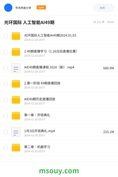 《光环国际 人工智能AI49期》AIGC学习资源封面