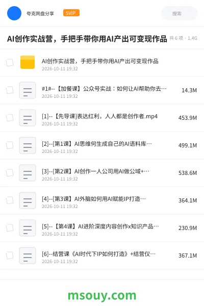 《AI创作实战营,手把手带你用AI产出可变现作品》AIGC学习资源封面
