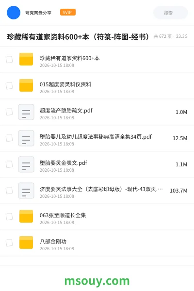 《珍藏稀有道家资料600+本(符箓-阵图-经书)》书刊学习资源封面