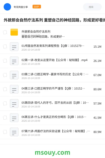 《外貌邪会自然疗法系列 重塑自己的神经回路,形成更好看的脸型!》AIGC学习资源封面