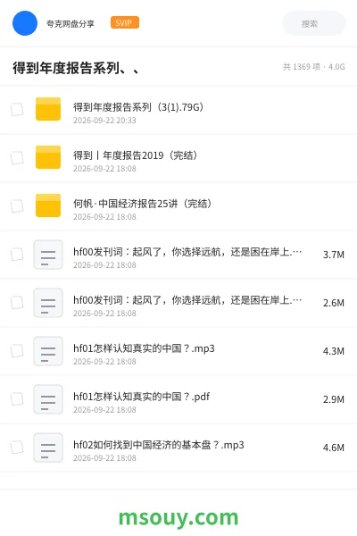 《得到年度报告系列、、》教程学习资源封面