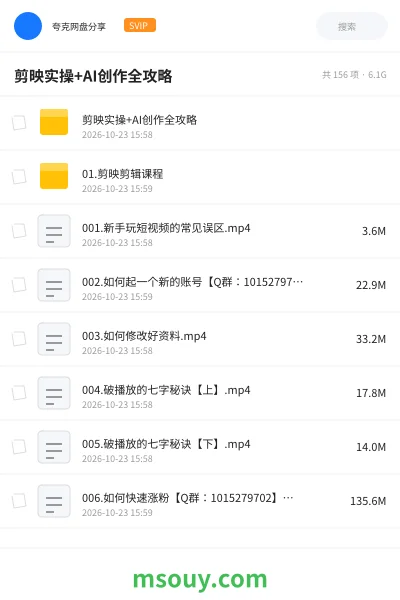 《剪映实操+AI创作全攻略》AIGC学习资源封面