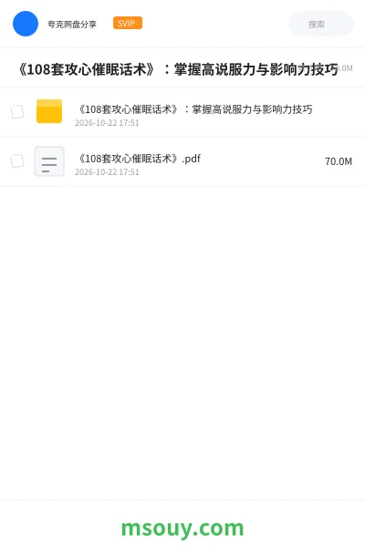《《108套攻心催眠话术》:掌握高说服力与影响力技巧》书刊学习资源封面