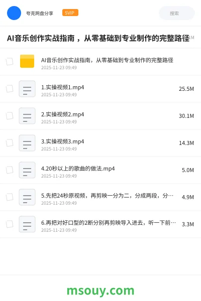《AI音乐创作实战指南 ,从零基础到专业制作的完整路径》AIGC学习资源封面