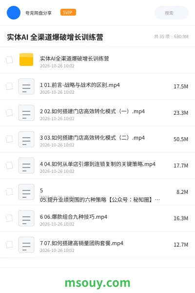 《实体AI 全渠道爆破增长训练营》AIGC学习资源封面