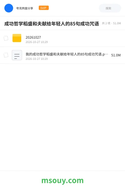 《成功哲学稻盛和夫献给年轻人的85句成功咒语》书刊学习资源封面