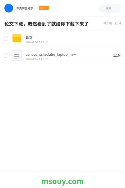 《论文下载,既然看到了就给你下载下来了》论文学习资源封面