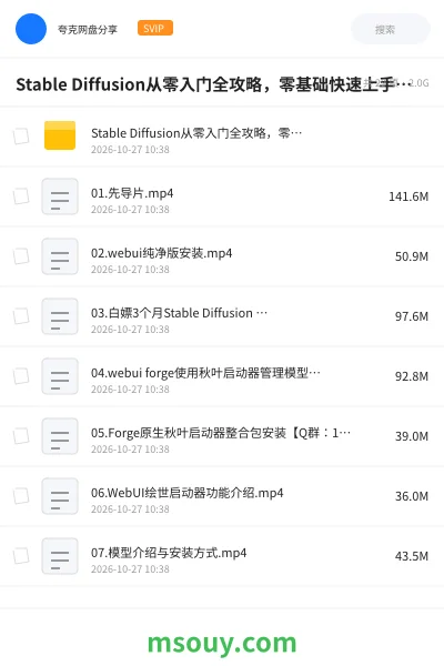 《Stable Diffusion从零入门全攻略,零基础快速上手AI绘画》AIGC学习资源封面