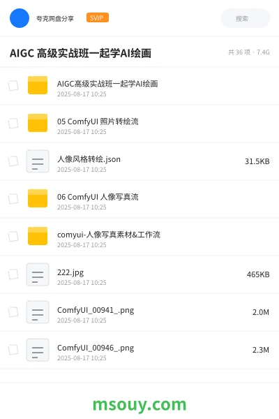 《AIGC 高级实战班一起学AI绘画》AIGC学习资源封面