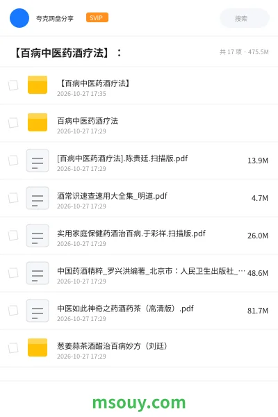 《【百病中医药酒疗法】:》医学学习资源封面