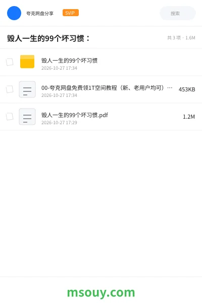 《毁人一生的99个坏习惯:》书刊学习资源封面