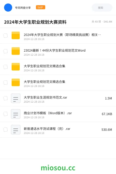 《2024年大学生职业规划大赛(职场精英挑战赛)相关资料》职业资格学习资源封面
