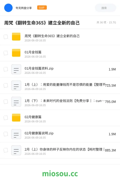 《周梵《翻转生命365》建立全新的自己》教程学习资源封面