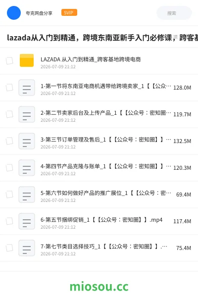 《lazada从入门到精通,跨境东南亚新手入门必修课,跨客基地跨境电商》教程学习资源封面